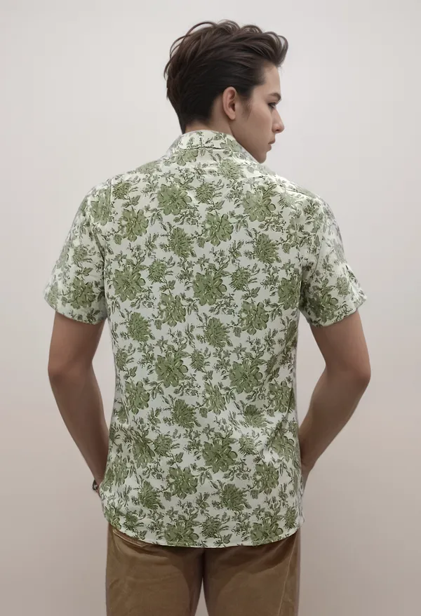 Pure_Cotton_Half_Sleeves_Shirt_For_Men