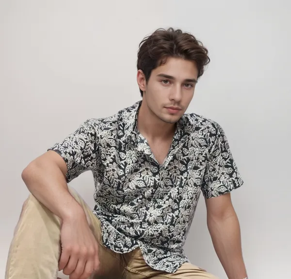 Pure_Cotton_Half_Sleeves_Shirt_For_Men