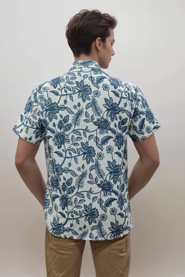Pure_Cotton_Half_Sleeves_Shirt_For_Men