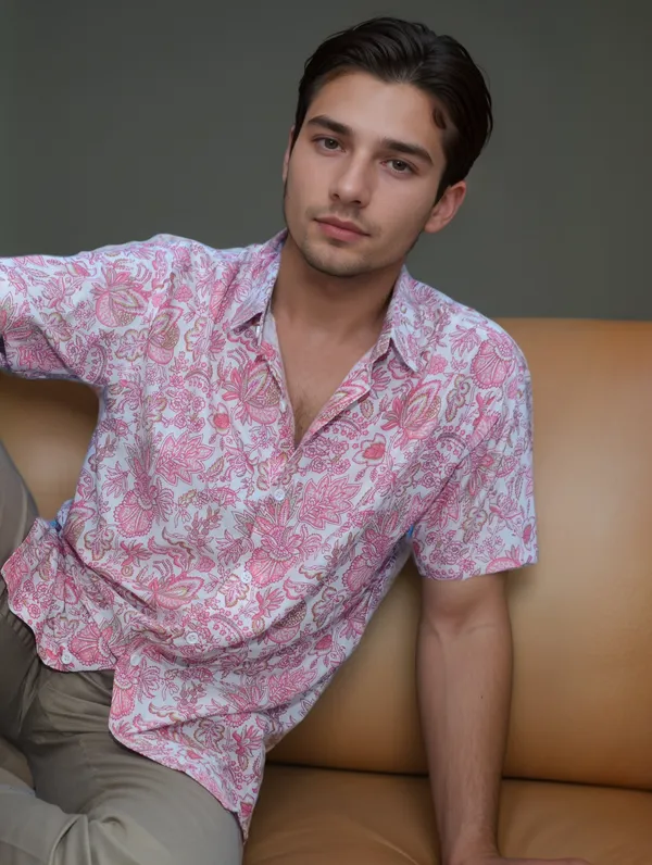 Pack_Of_2_|_Pure_Viscose_Fabric_Shirt_For_Men