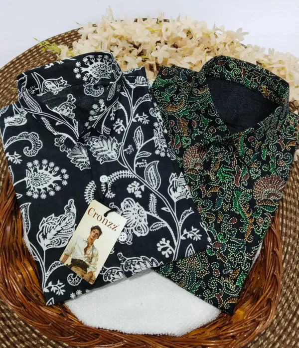Pack_Of_2_|_Pure_Viscose_Fabric_Shirt_For_Men