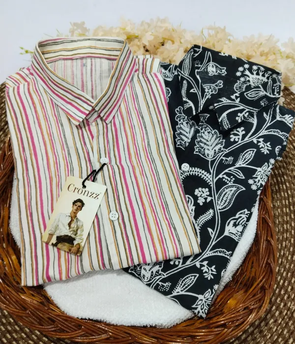 Pack_Of_2_|_Pure_Viscose_Fabric_Shirt_For_Men
