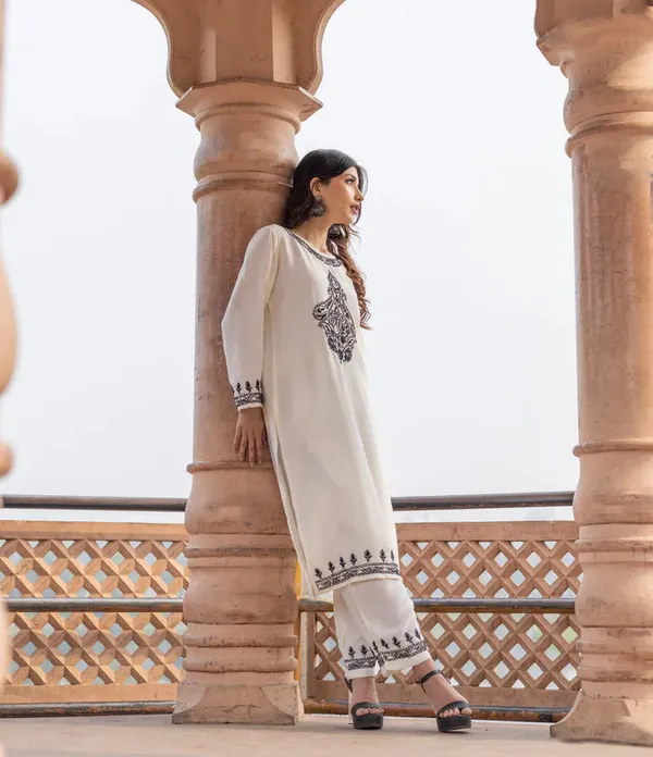White_Soft_Viscose_Co-Ord_Set_For_Women