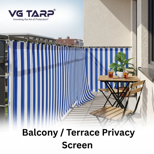 VG_Tarp_Blue_&_White_HDPE_Shade_Net_–_10_x_16_Feet,_UV_Resistant,_Durable,_Breathable,_Non-Waterproof_–_Ideal_for_Car_Parking,_Garden,_Balcony_&_Outdoor_Use