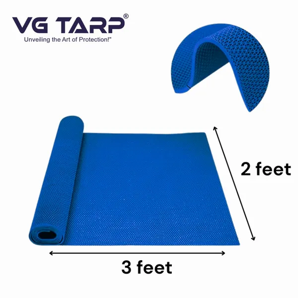 VG_TARP_Door_Mat_2x3_Blue_S-Mat_|_Long_Lasting_Multi_Purpose_Mat_for_Entrance_Doormat,_Home,_Bedroom,_Bathroom,_Offices_and_Home_Decoration_|_Water_Resistant_(Material-Rubber)_(2x3,_Blue)