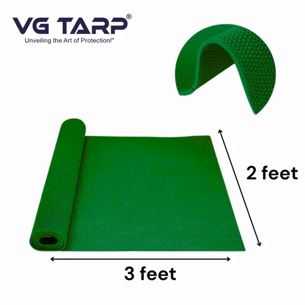 VG_TARP_Door_Mat_2x3_Green_S-Mat_|_Long_Lasting_Multi_Purpose_Mat_for_Entrance_Doormat,_Home,_Bedroom,_Bathroom,_Offices_and_Home_Decoration_|_Water_Resistant_(Material-Rubber)_(2x3,_Green)
