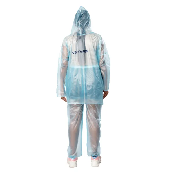 VG_TARP_Rain_Coat_for_Men_&_Women_Waterproof_With_Adjustable_Hood_Along_Waterproof_Rainwear_Suit_With_Pvc_Jacket,_Pants_and_Waterproof_Drawstring