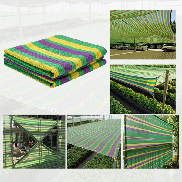 VG_TARP_Multi-Color_Shade_Net_(Yellow,_Green,_Purple)_–_90%_UV_Protected_Sun_Shade_Net_for_Plants_&_Outdoor_Use_(Size:_10_x_16_ft)
