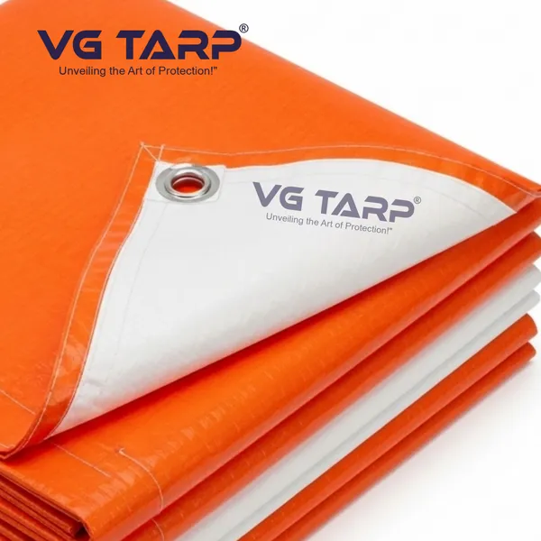 VG_Tarp_250_GSM_HDPE_Tarpaulin_6_x_9_Feet_orange_white_|_Heavy-Duty_Waterproof_Non-Filler_Sheet_for_Car_Parking_Shed,_Tin_Shed,_Bike_Cover,_Outdoor_Rainproof_Tent,_Garden,_Camping_&_Home_Use