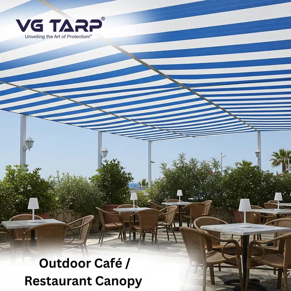 VG_Tarp_Blue_&_White_HDPE_Shade_Net_–_10_x_16_Feet,_UV_Resistant,_Durable,_Breathable,_Non-Waterproof_–_Ideal_for_Car_Parking,_Garden,_Balcony_&_Outdoor_Use
