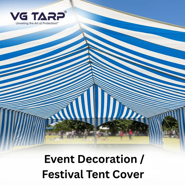 VG_Tarp_Blue_&_White_HDPE_Shade_Net_–_10_x_16_Feet,_UV_Resistant,_Durable,_Breathable,_Non-Waterproof_–_Ideal_for_Car_Parking,_Garden,_Balcony_&_Outdoor_Use