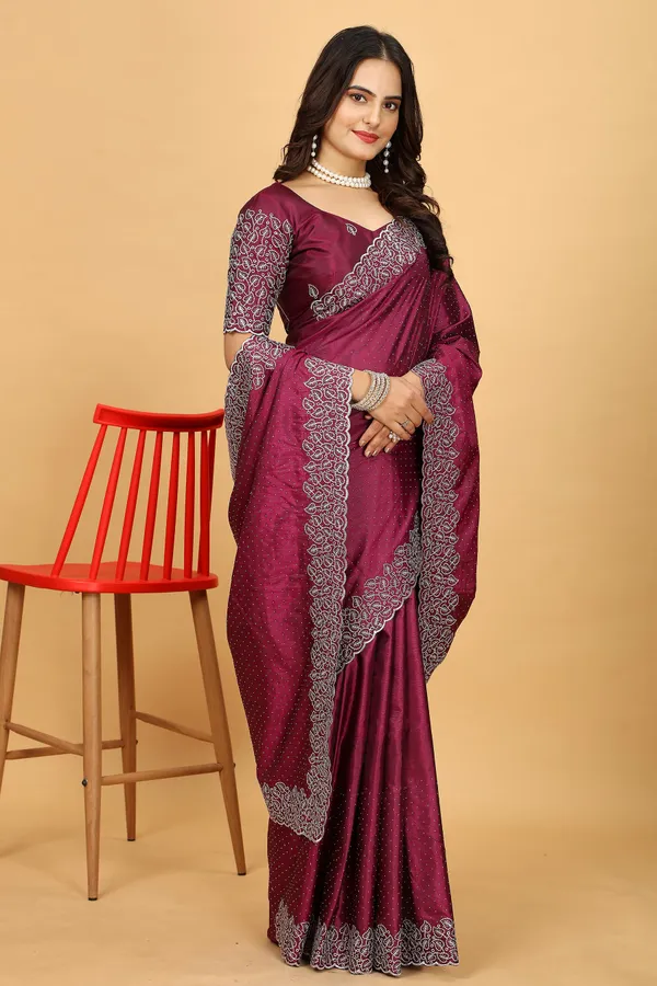 Purple_Silk_Saree_With_Blouse_Piece_For_Women