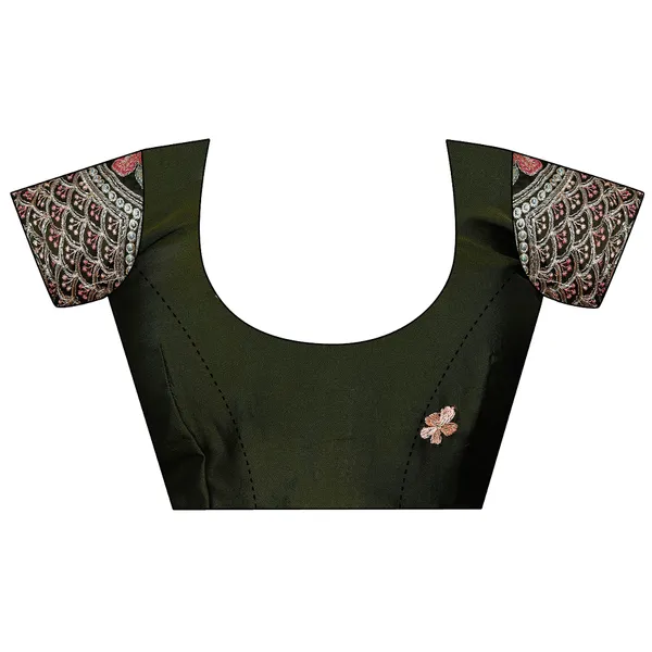 Mehendi_Premium_Chiffon_Saree_For_Women