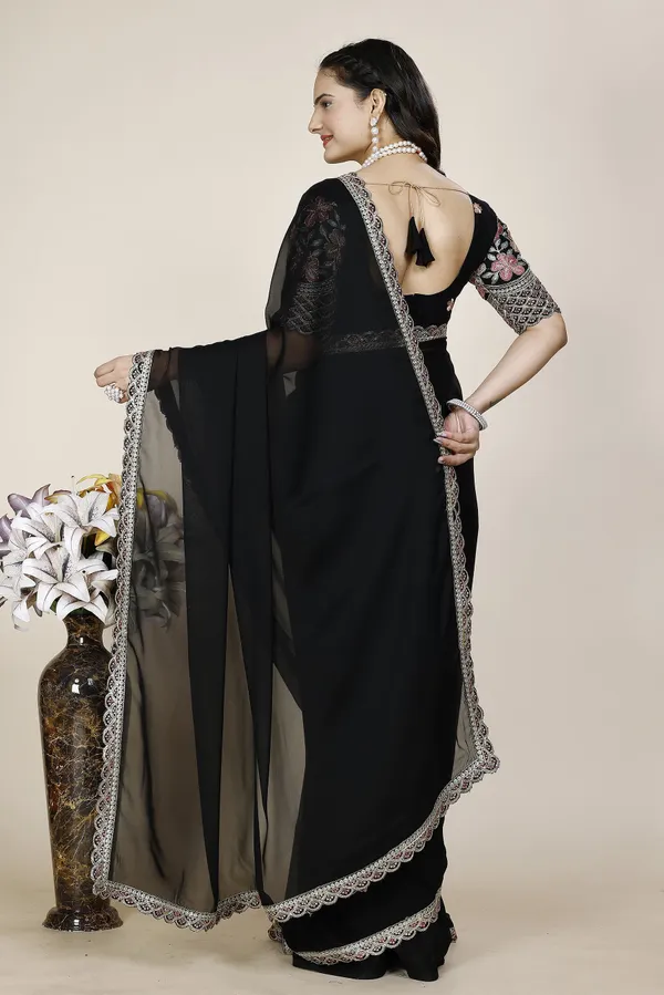 Mehendi_Premium_Chiffon_Saree_For_Women