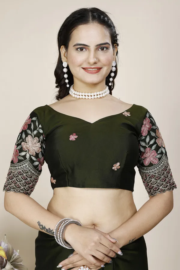Mehendi_Premium_Chiffon_Saree_For_Women