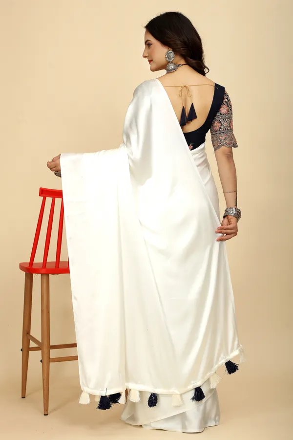Black_Chiffon_Saree_With_Blouse_For_Women