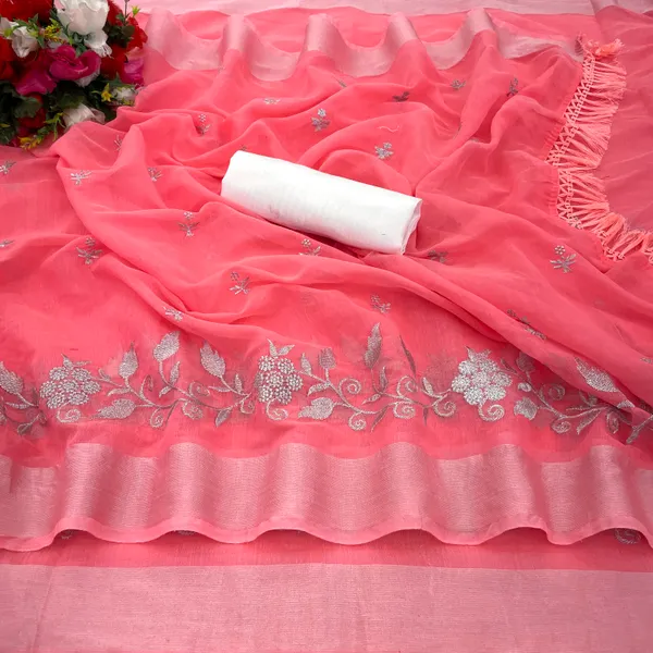 Pink_Premium_Chanderi_Cotton_Saree_For_Women