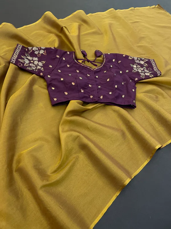 Brown_Premium_Art_Silk_Saree_For_Women