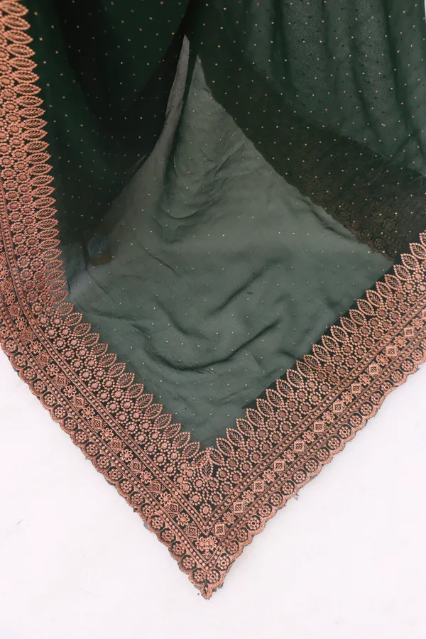Green_Georgette_Traditional_Saree_For_Women