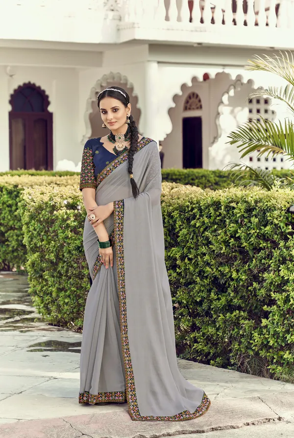 Grey_Simmer_Traditional_Saree_For_Women