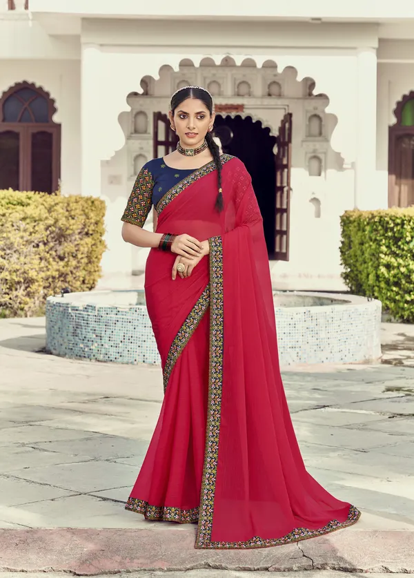 Maroon_Art_Silk_Traditional_Saree_For_Women