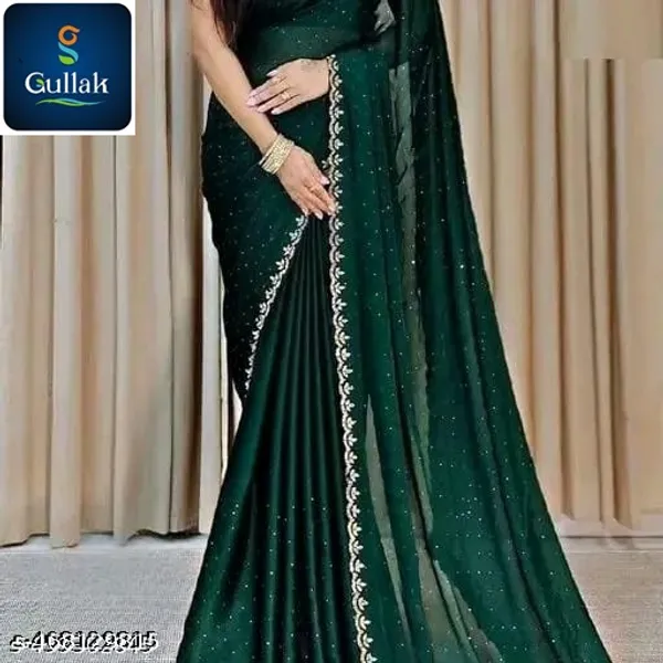 Green_Premium_Georgette_Saree_For_Women