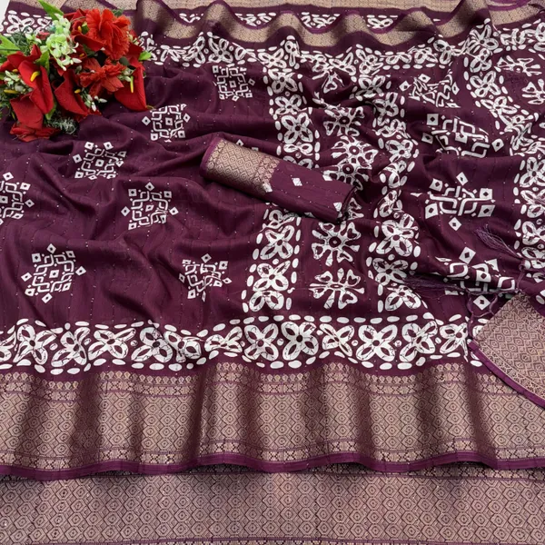 Purple_Cotton_Blend_Woven_Daily_Wear_Saree_For_Women