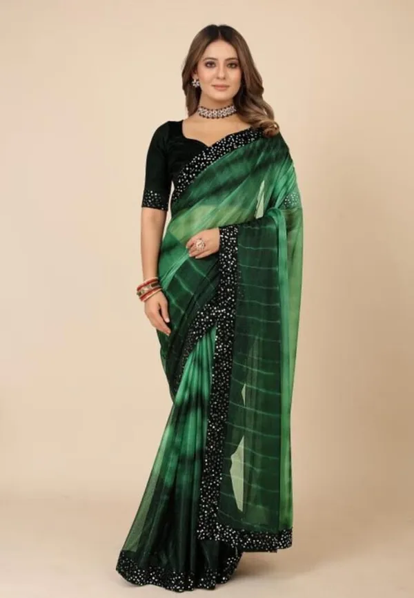 Green_Lycra_Blend_Printed_Bollywood_Saree_For_Women