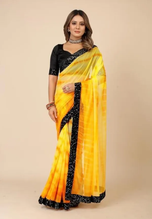 Mustard_Lycra_Blend_Printed_Bollywood_Saree_For_Women