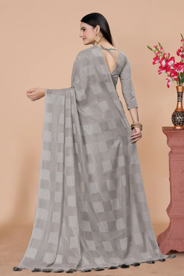 Multicolor_Jacquard_Self_Design_Bollywood_Saree_For_Women