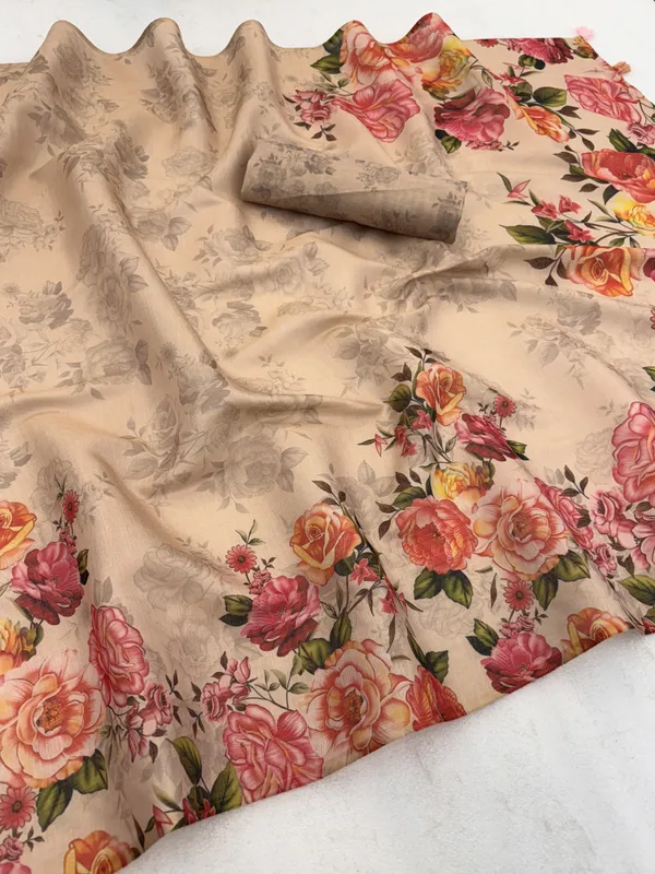 Beige_Art_Silk_Digital_Print_Daily_Wear_Saree_For_Women