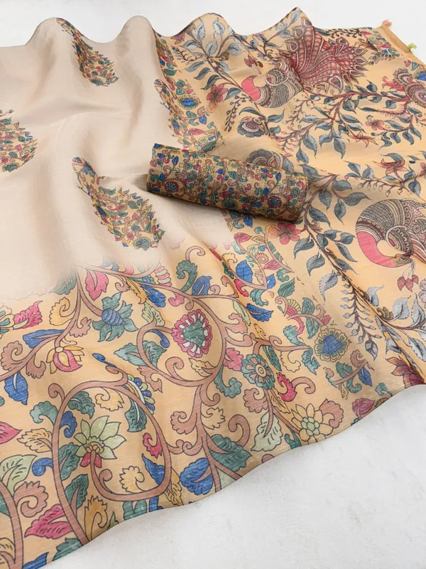 White_Art_Silk_Digital_Print_Daily_Wear_Saree_For_Women
