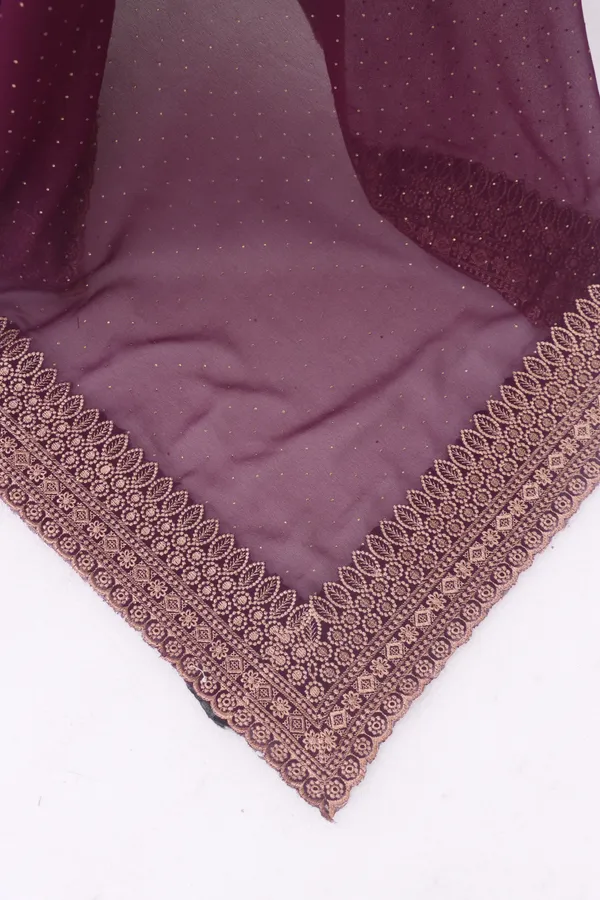 Purple_Georgette_Embroidered_Daily_Wear_Saree_For_Women