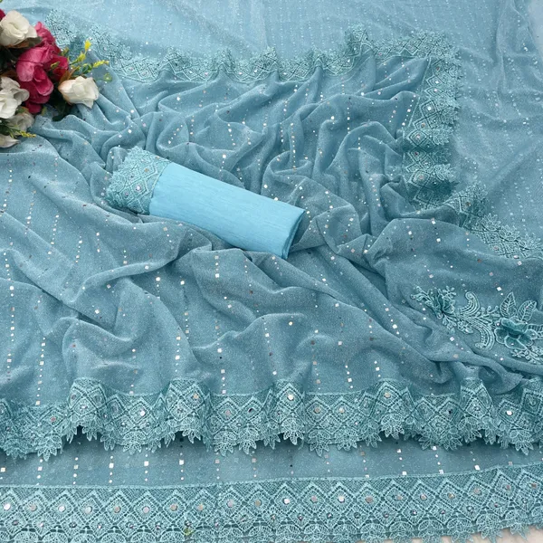 Blue_Lycra_Blend_Digital_Print_Bollywood_Saree_For_Women
