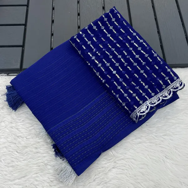 Dark_Blue_Cotton_Blend_Woven_Daily_Wear_Saree_For_Women