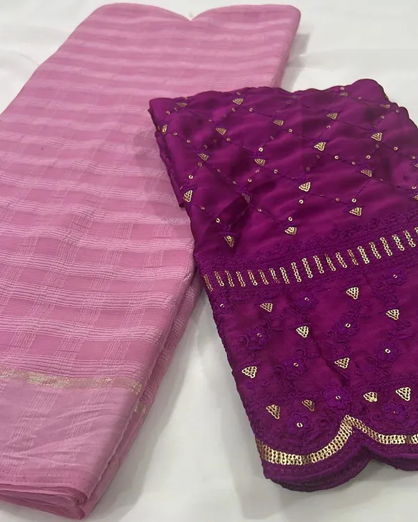 Pink_Georgette_Self_Design_Bollywood_Saree_For_Women