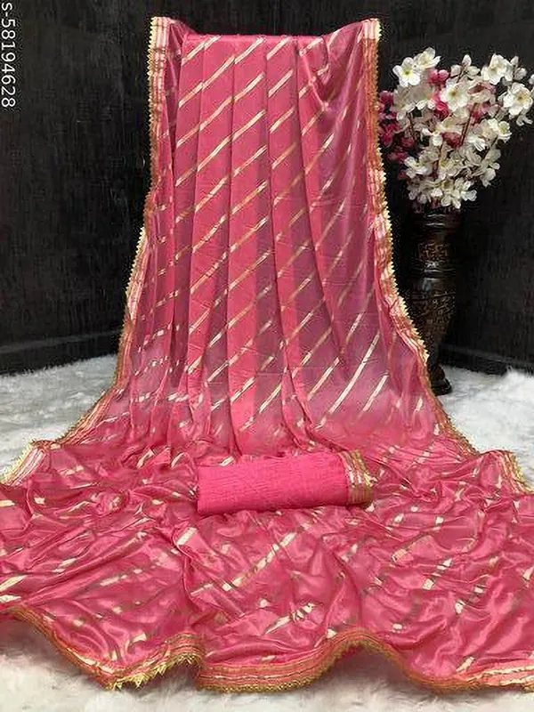 Pink_Lycra_Blend_Printed_Daily_Wear_Saree_For_Women