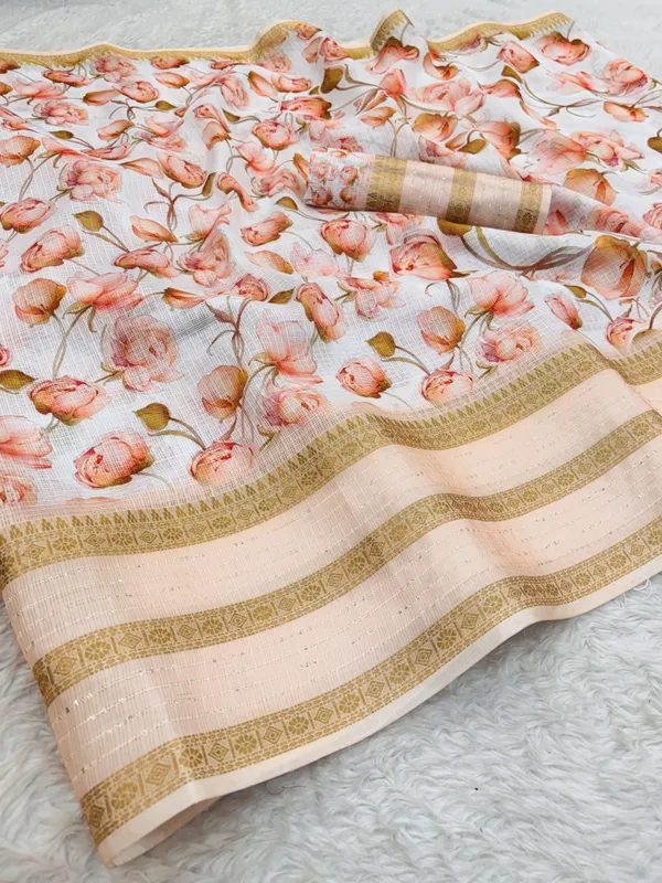 Cream_Cotton_Blend_Digital_Print_Daily_Wear_Saree_For_Women