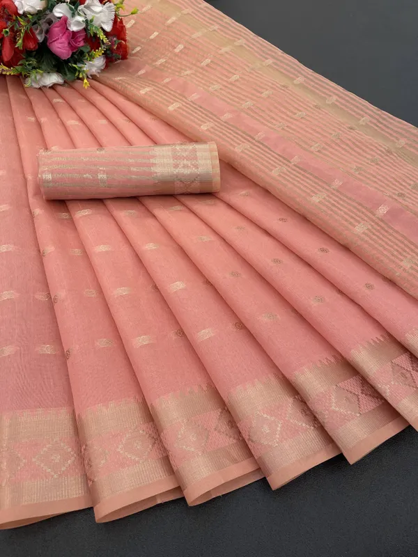 Pink_Jacquard_Self_Design_Banarasi_Saree_For_Women
