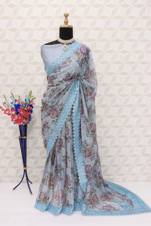 Blue_Lycra_Blend_Digital_Print_Bollywood_Saree_For_Women