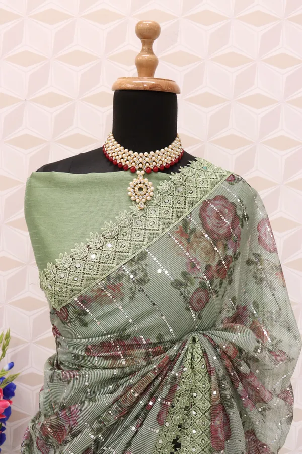 Light_Green_Lycra_Blend_Digital_Print_Bollywood_Saree_For_Women