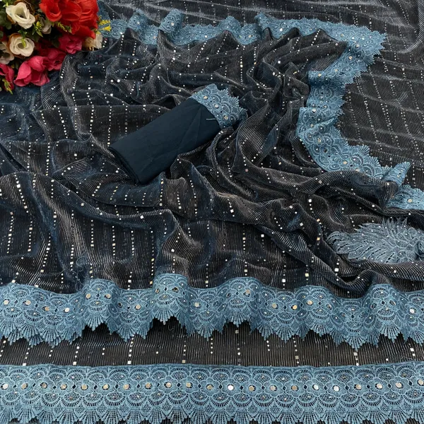 Dark_Blue_Lycra_Blend_Digital_Print_Bollywood_Saree_For_Women