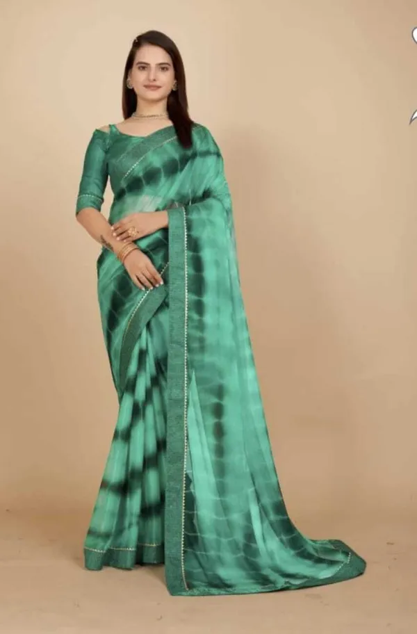 Green_Lycra_Blend_Printed_Daily_Wear_Saree_For_Women