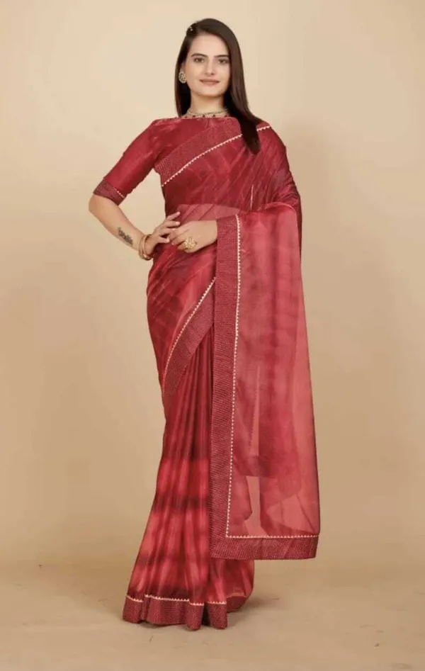 Red_Lycra_Blend_Printed_Daily_Wear_Saree_For_Women