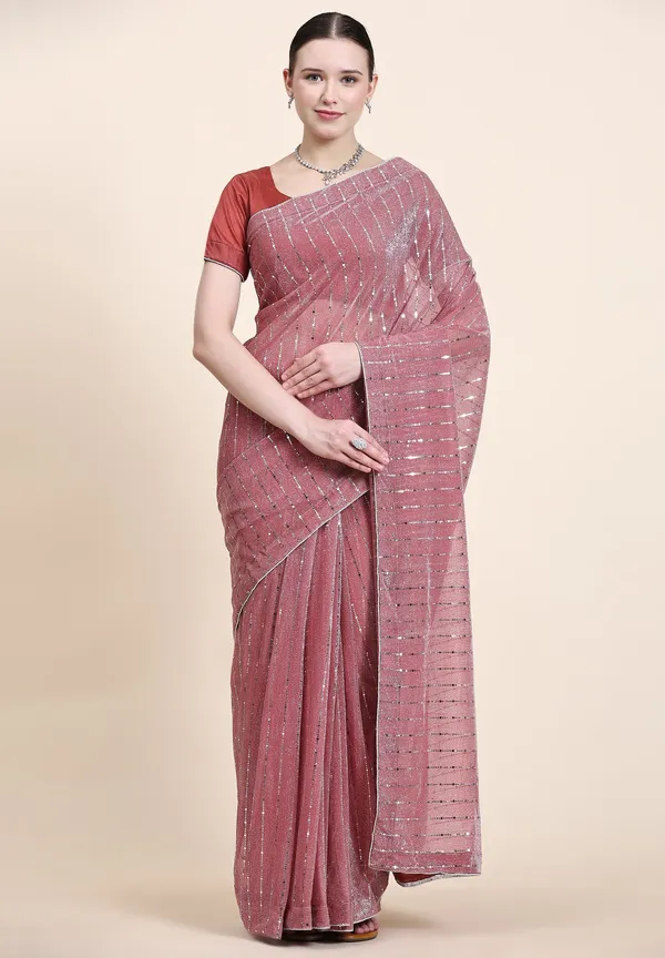 Pink_Lycra_Blend_Embellished_Bollywood_Saree_For_Women