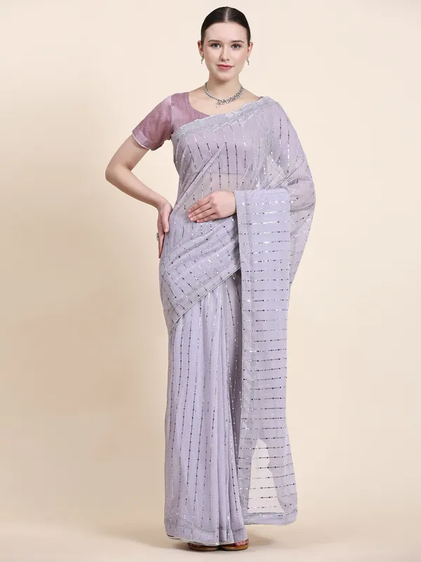 Purple_Lycra_Blend_Embellished_Bollywood_Saree_For_Women