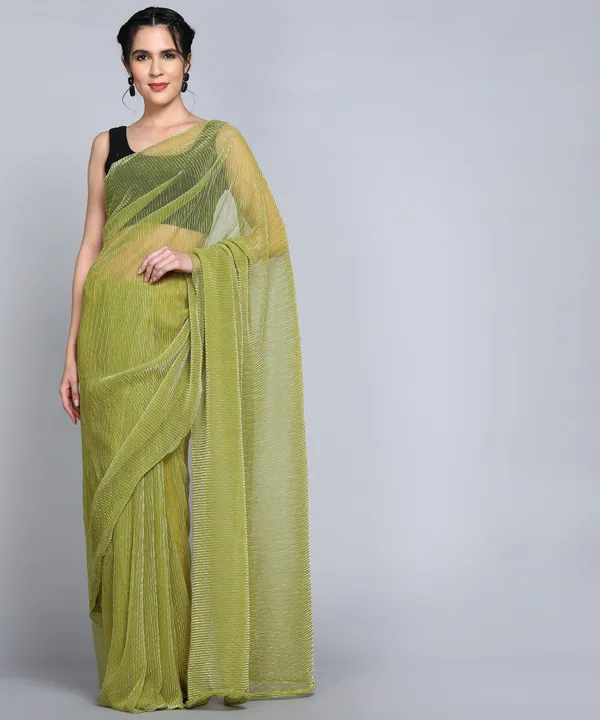 Light_Green_Lycra_Blend_Dyed_Bollywood_Saree_For_Women