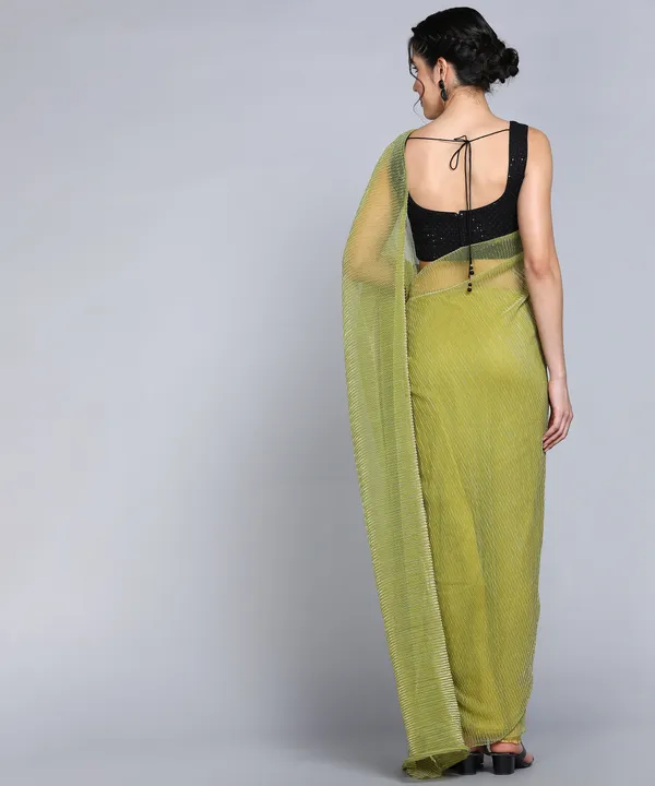 Light_Green_Lycra_Blend_Dyed_Bollywood_Saree_For_Women