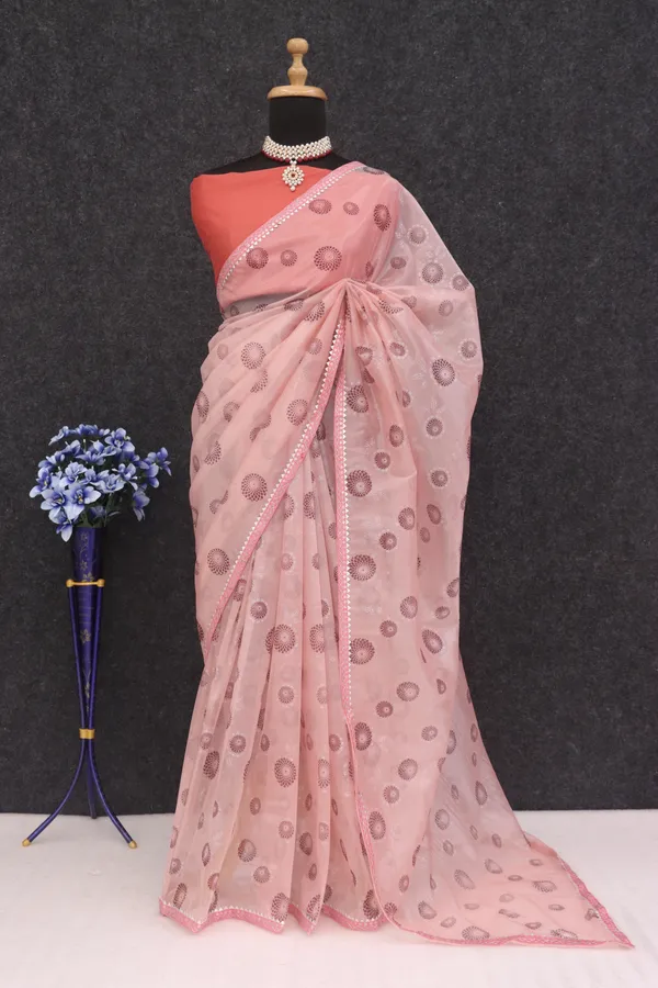Pink_Organza_Dyed_Bollywood_Saree_For_Women