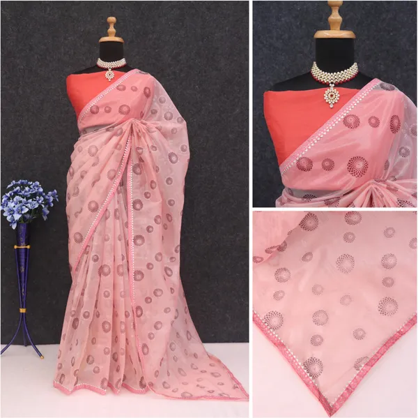 Pink_Organza_Dyed_Bollywood_Saree_For_Women